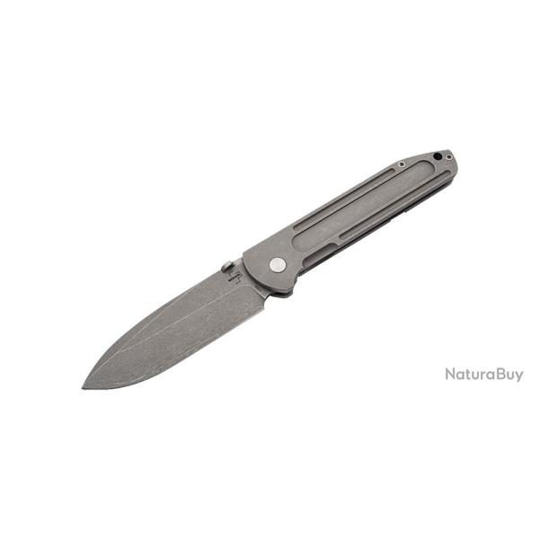 Boker Couteau Evade - Lame 90mm - Manche Acier - Clip