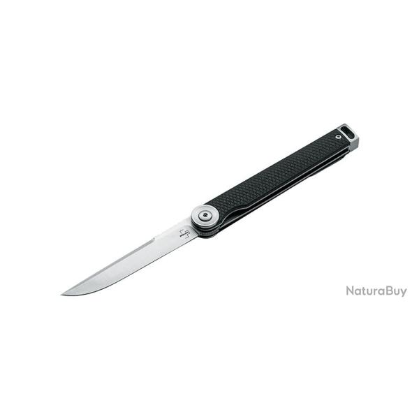 Boker Couteau Kaizen - Lame 77mm - Manche G10 - Clip