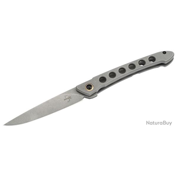 Couteau Boker Urban Spillo - Lame 76mm - Manche Acier - Clip