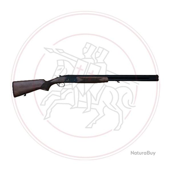 FUSIL SUPERPOSE HUGLU EAGLE 12-76 canon 71cm gravure faisan li�vre bascule noire