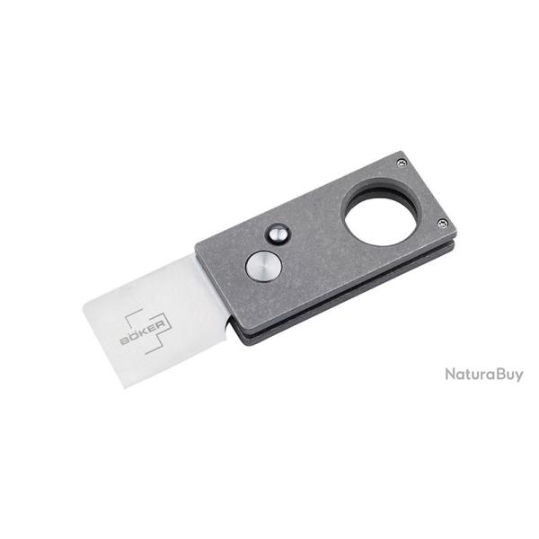 Boker Couteau Cigar Cutter - Lame 34mm - Manche Titane