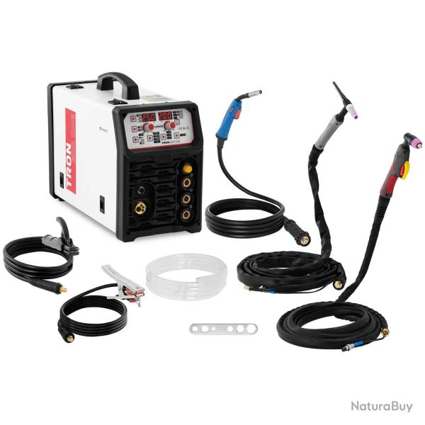 Poste  souder multi procd TIG 200 a facteur de marche 60% coupe 50 a mig/mag 200 a acier inoxyda