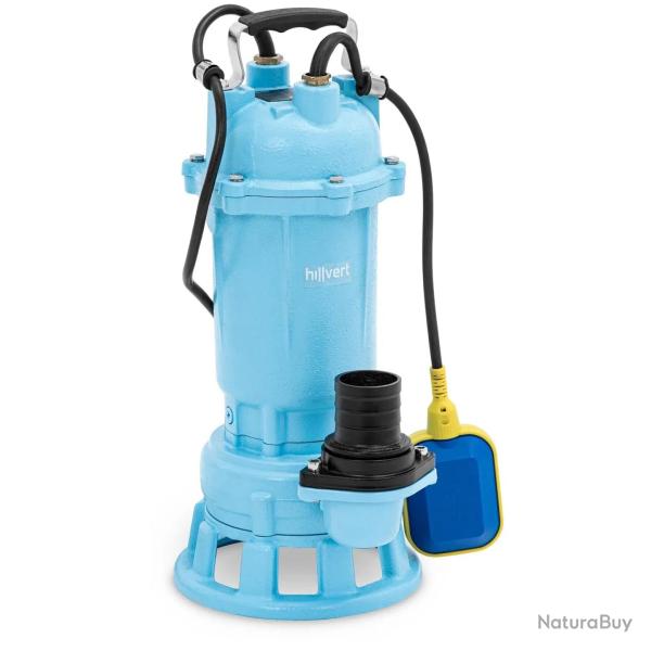Pompe immerg�e 500 l/min 2100 watts interrupteur � flotteur broyeur aluminium fonte de fer 14_00095