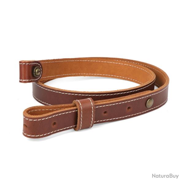 Sangle d'�paule en cuir premium - Tourbon - LIVRAISON GRATUITE
