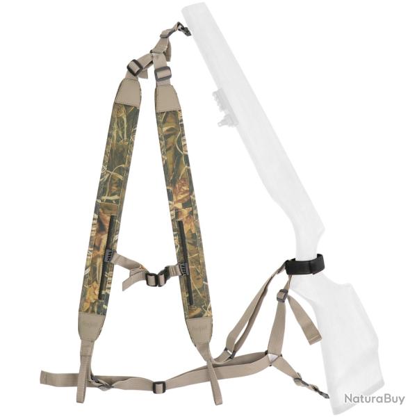 Sangle harnais camouflage branches - LIVRAISON GRATUITE