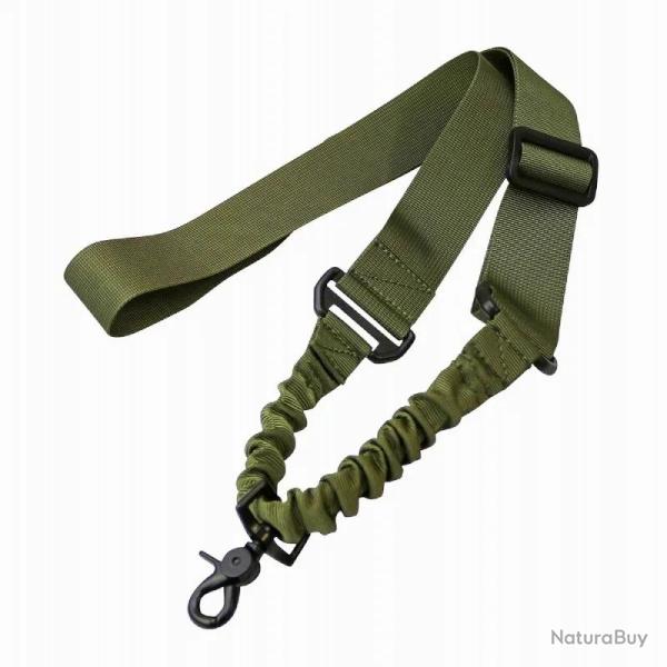 Sangle 1 point pour fusil d'assaut - vert - LIVRAISON GRATUITE