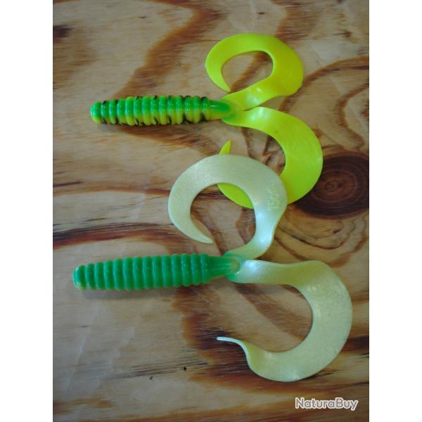 LOT DE 15 LEURRES SOUPLES CAT SPIRIT