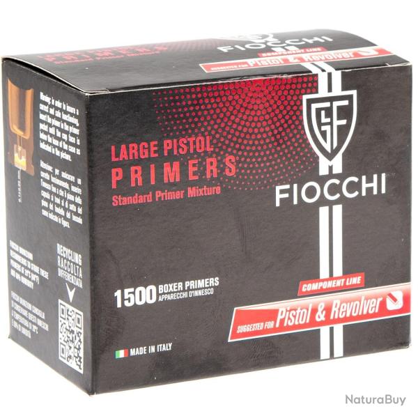 Amorces Fiocchi Large Pistol (x1500)