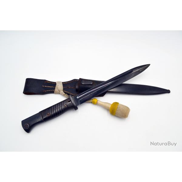 Ba�onnette Allemande 84/98 au num�ro - WW2 - Fabricant CARL EICKHORN (42 COF)