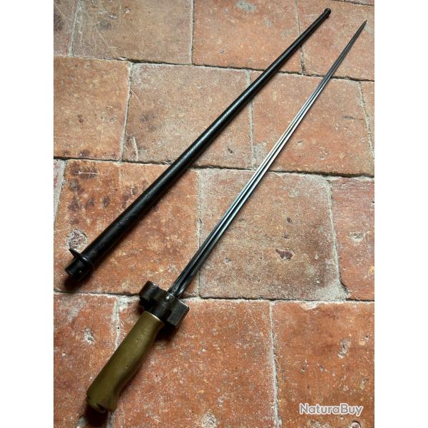 Ba�onnette fran�aise Lebel 1886 2eme type - WW1