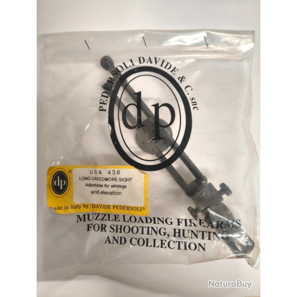 Dioptre r�glable carabine Davide Pedersoli "Long creedmore sight" (sans emballage)
