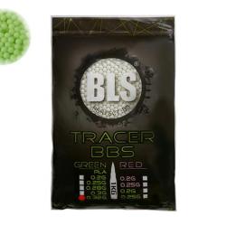 Billes tra&ccedil;antes vertes biod&eacute;gradables 0.28g BLS