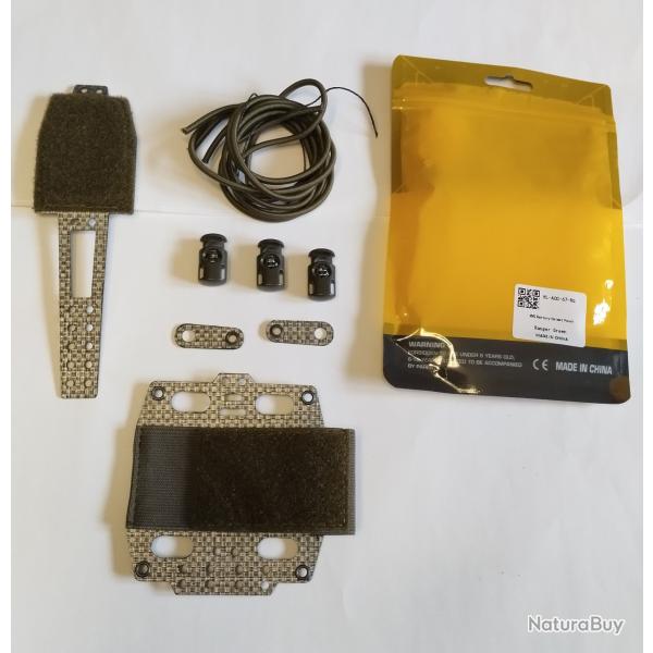 Support batterie + marqueur pour casque