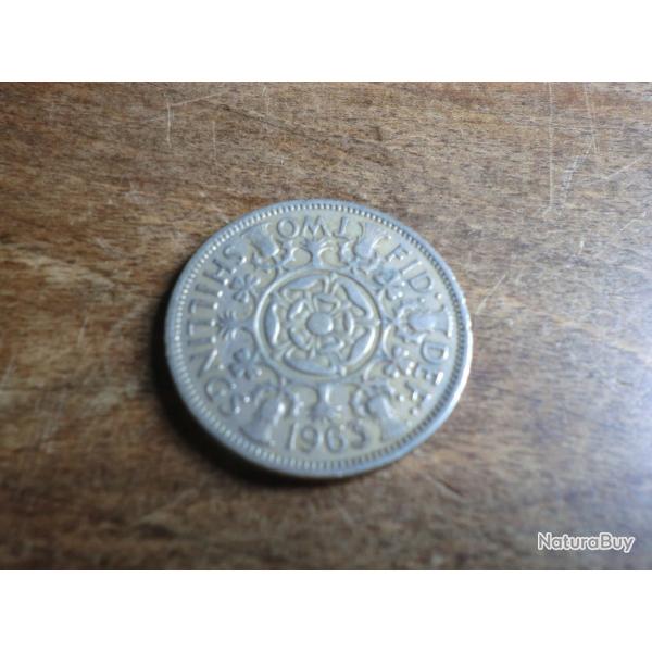 monnaie two shilings 1963