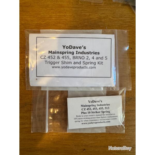 Ressort de d�tente Yodave CZ 452, 455, BRNO 2,4, and 5 kit