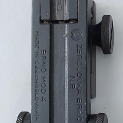 Hausse pour carabine BRNO Mod 4