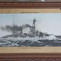 Grand cadre photo et bande bachi Cuirassier PROVENCE 39/45 WW2