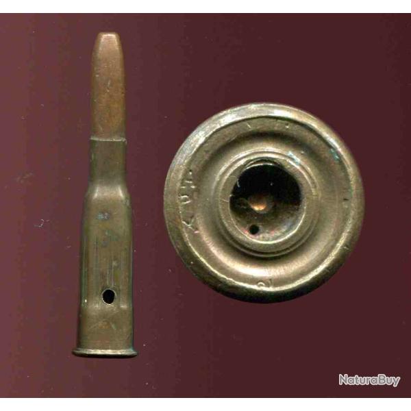 8 mm Lebel Inerte Mle 1892 - �tui 86 D (am) - Puteaux 1917 - marquage : APX 2 17 R