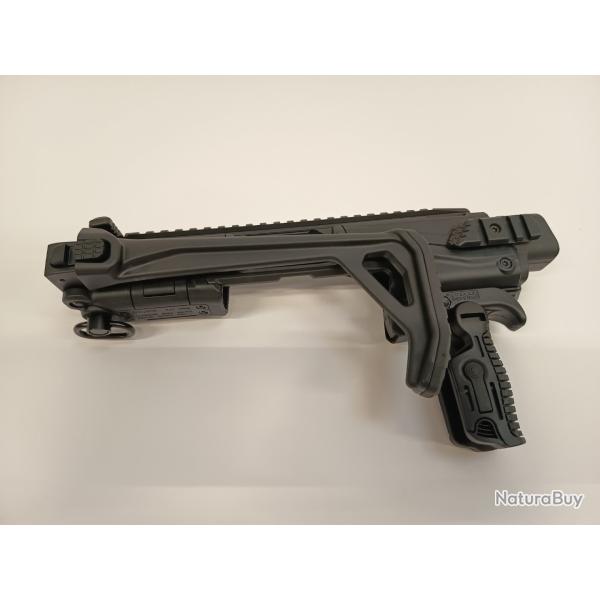 CROSSE FAB DEFENSE KPOS  POUR GLOCK 17/19 - NOIR