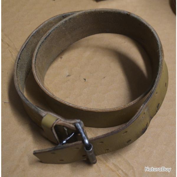Ceinturon r�glementaire Cuir Arm�e fran�aise