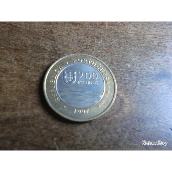 monnaie r�publique lisboa 200 escudos 1997