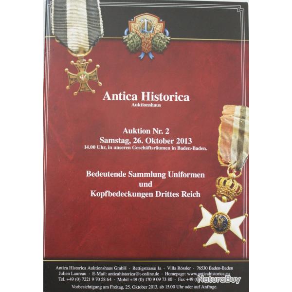 Album Antica Historica Auktion Nr 2 du 26 Oct. 2013
