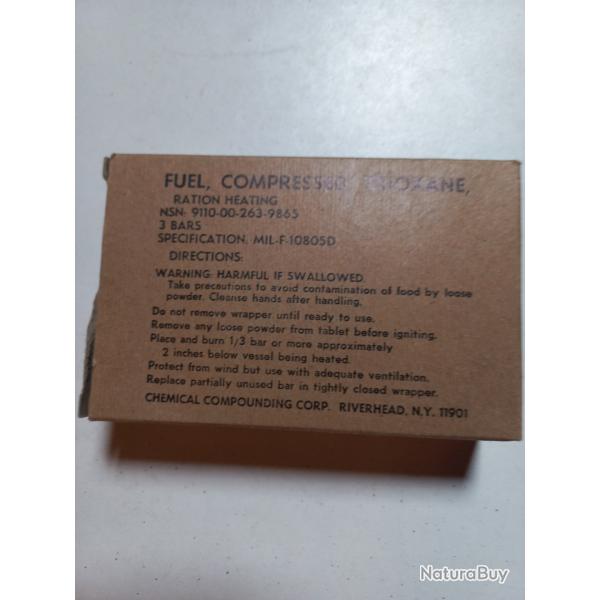 Tablette trioxane 6 US