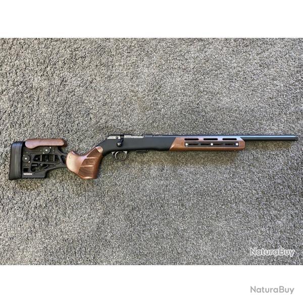 Carabine CZ 457 Furiosa Walnut Calibre 22 Lr Canon MTR filet avec chambre Match