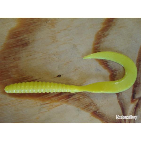 LOT DE 20 TWIST 11CM - JAUNE