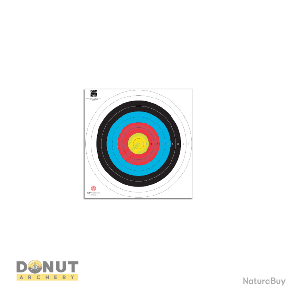 Blason tir  l'arc Fita 40cm JVD - Par 100