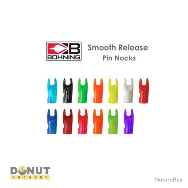 Encoche Pin Bohning Smooth - Blanc / Par 100