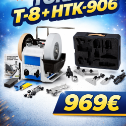 Tormek T-8 Original avec Kit HTK-906 - Syst&egrave;me complet d'aff&ucirc;tage professionnel