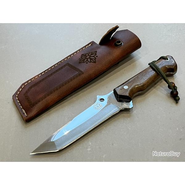 NOUVEAU Couteau lame tanto forg�e LLF s�rie CHASSE