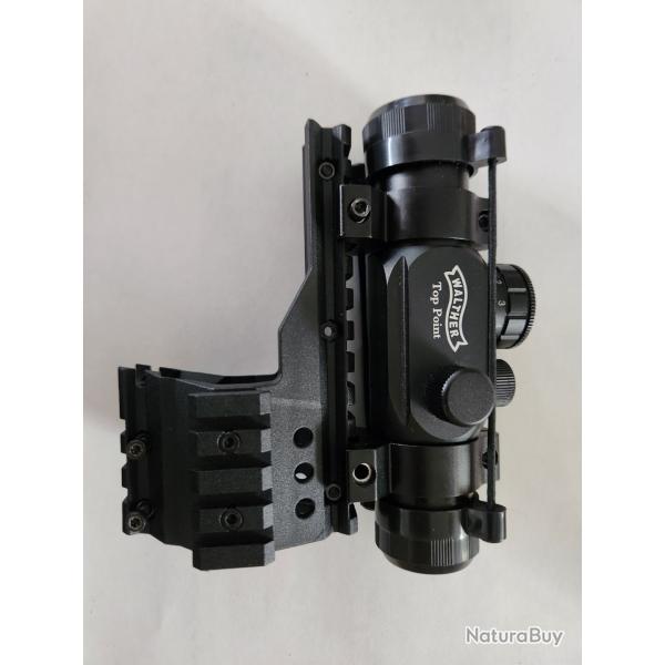 WALTHER TOP POINT + FIXATION POUR PISTOLETWalther Top PointWALTHER TOP POINT + FIXATION POUR PIST