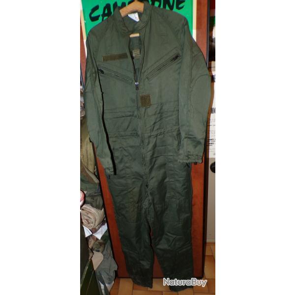 COMBINAISON DE PILOTE DE CHAR BLINDES DE L'ARMEE  FRANCAISE , GRANDE TAILLE 108 M  LONGUEUR TOTALE 1