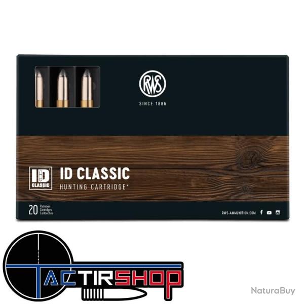 Munitions RWS ID Classic 7x64 177grains boite de 20