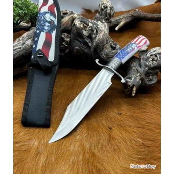 Couteau Bowie Wolf Spirit USA - Collection