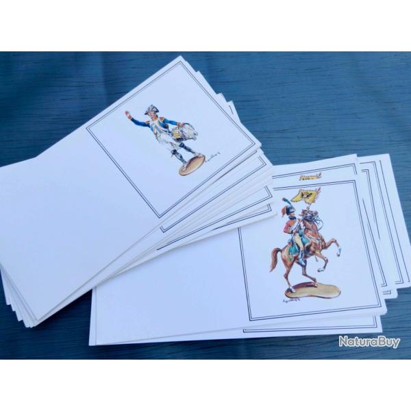 Lot de 50 cartes de voeux S�rie "Empire", avec enveloppes