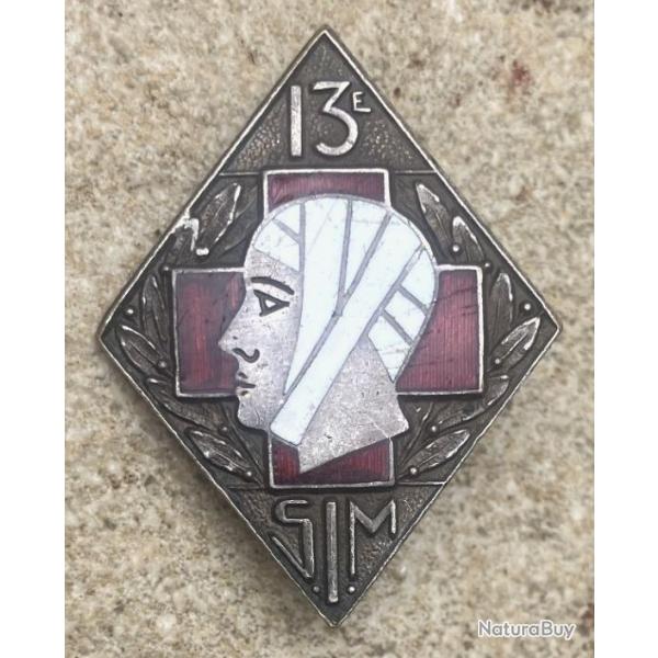 13� Section d'Infirmiers Militaires, �mail 1939