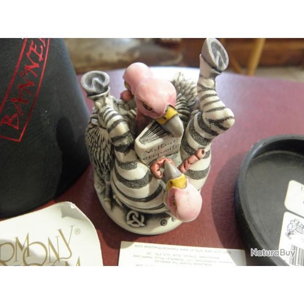 HARMONY KINGDOM Vulture "Bum Wrap" BOITE NOIR 2002 �DITION LIMIT�E 0624/5000