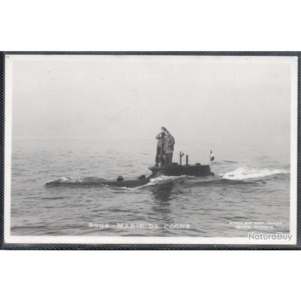 CPA - MARINE DE GUERRE - Sous - Marin  DE " POCHE " N�1476