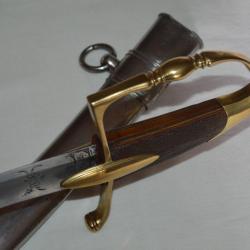 SABRE OFFICIER CAVALERIE LEGERE-HUSSARD-CHASSEUR-CONSULAT-EMPIRE-FRENCH SWORD OFFICER LIGHT CAVALRY