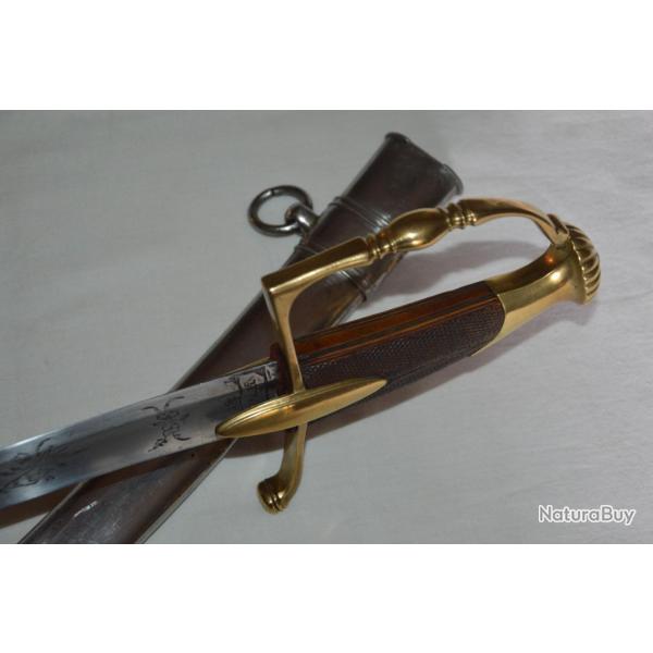SABRE OFFICIER CAVALERIE LEGERE-HUSSARD-CHASSEUR-CONSULAT-EMPIRE-FRENCH SWORD OFFICER LIGHT CAVALRY