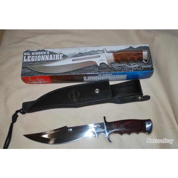 couteau Legionnaire GIL HIBBEN + Double Shadow GIL HIBBEN