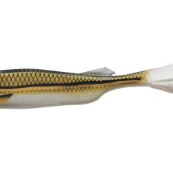 Leurre Souple Berkley Powerbait AT Minnow 250 25cm 106g A l'unit&eacute; Gold Shad