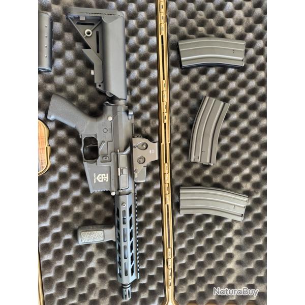 Rplique airsoft Sentinel Sigma Rossi noir + 3 chargeurs