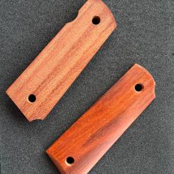 Plaquette 1911 Neuves bois naturel type acajou