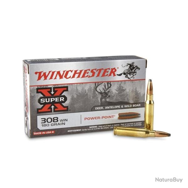 WINCHESTER 308 win power point 150gr x20