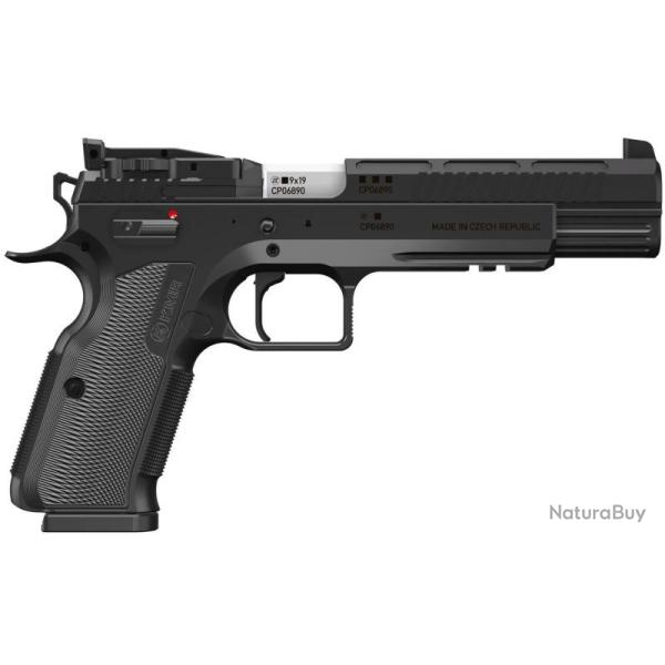 PISTOLET KMR W-02 CUDA BLACK 6" OR Cal 9x19