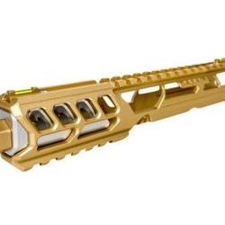 CULASSE AAP01 FUKU-2 CNC OR / SILVER - Long Cutout version